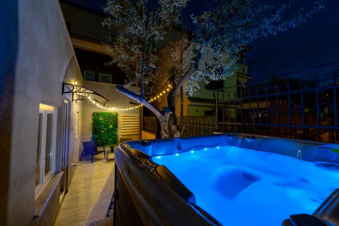 Studio Apartment Mare With Private Garden And Jacuzzi Vinkuran Zewnętrze zdjęcie